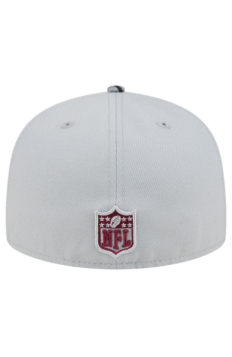 New Era Men's New Era Gray Washington Commanders Active Camo 59FIFTY Fitted Hat, Alternate, color, 