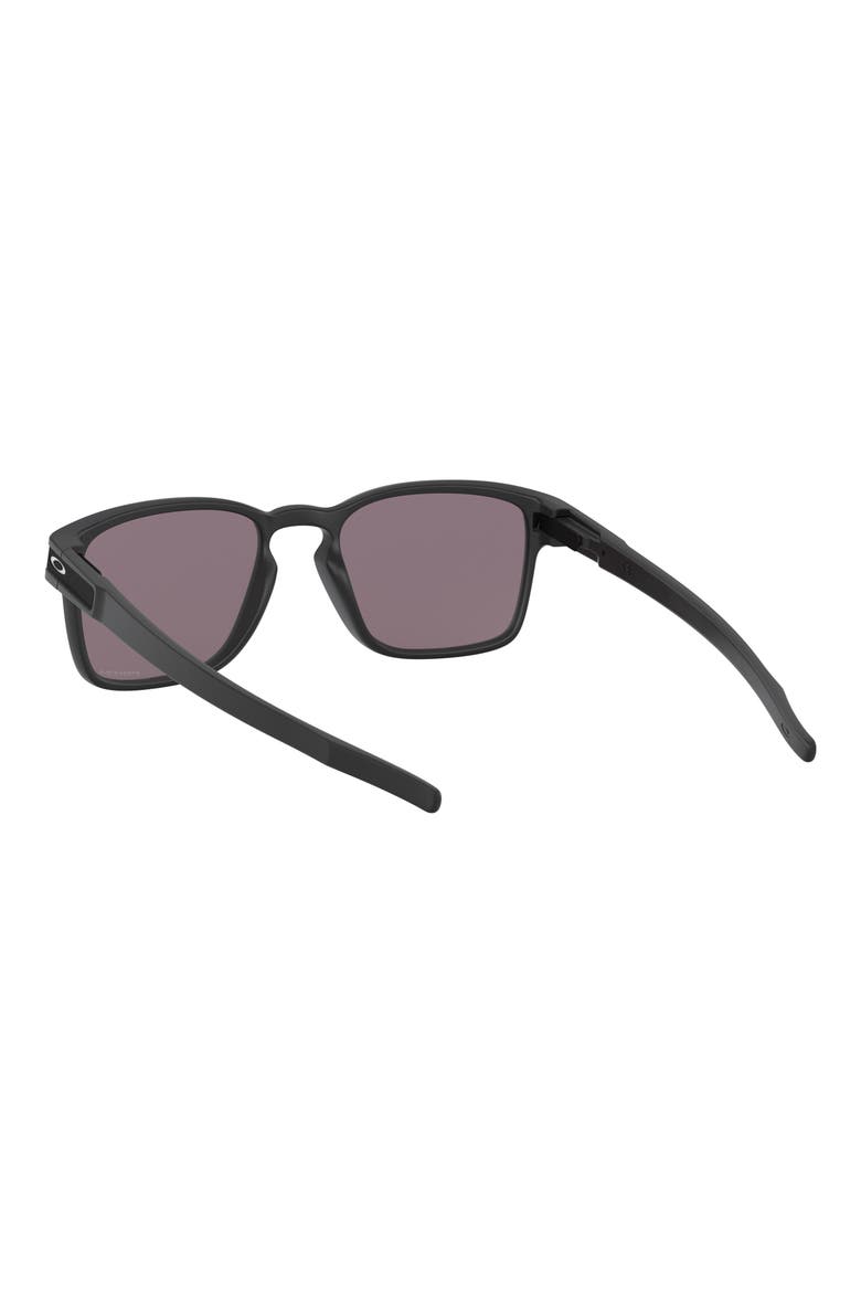 Latch 55mm Prizm™ Rectangular Sunglasses, Alternate, color, BLACK