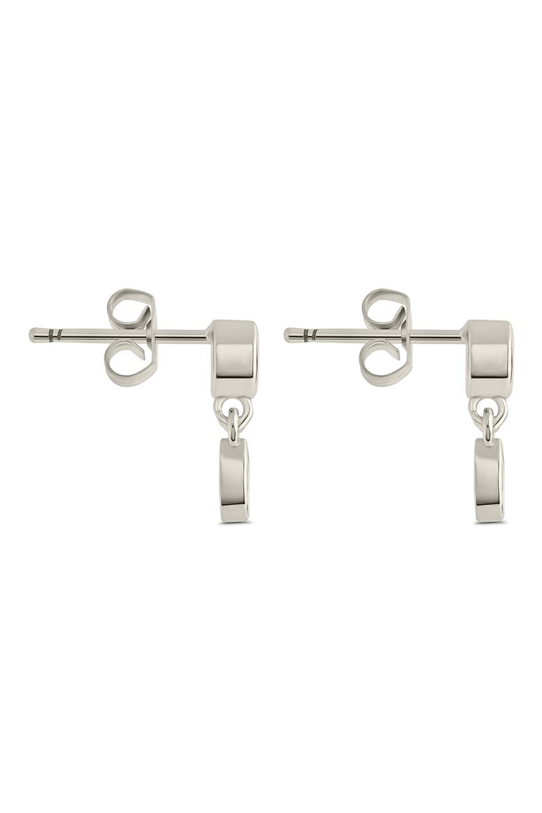 Alice Cubic Zirconia Drop Earrings, Alternate, color, SILVER