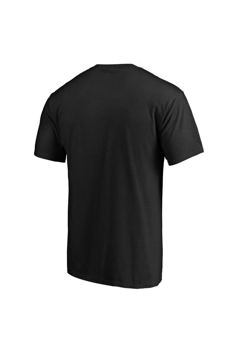 Men's Fanatics Branded Black Boston Bruins Team Victory Arch T-Shirt, Alternate, color, BLACK