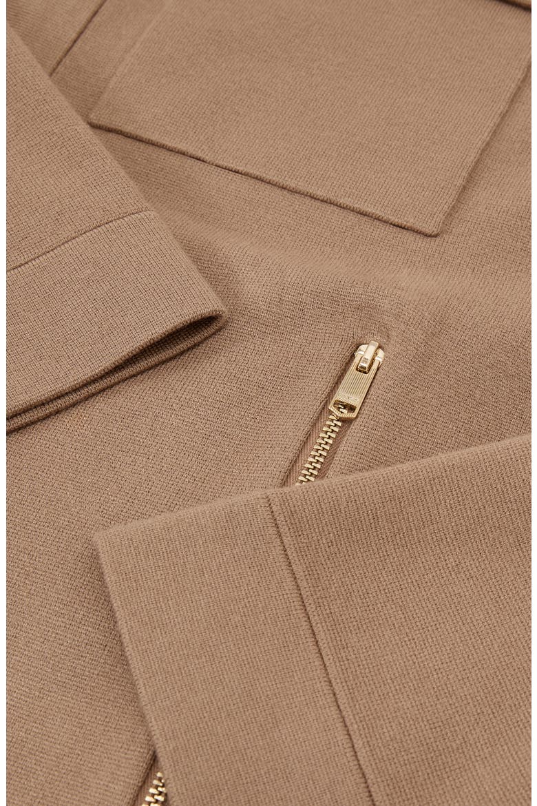 Fleetwood Knitted Jacket, Alternate, color, CAMEL BROWN