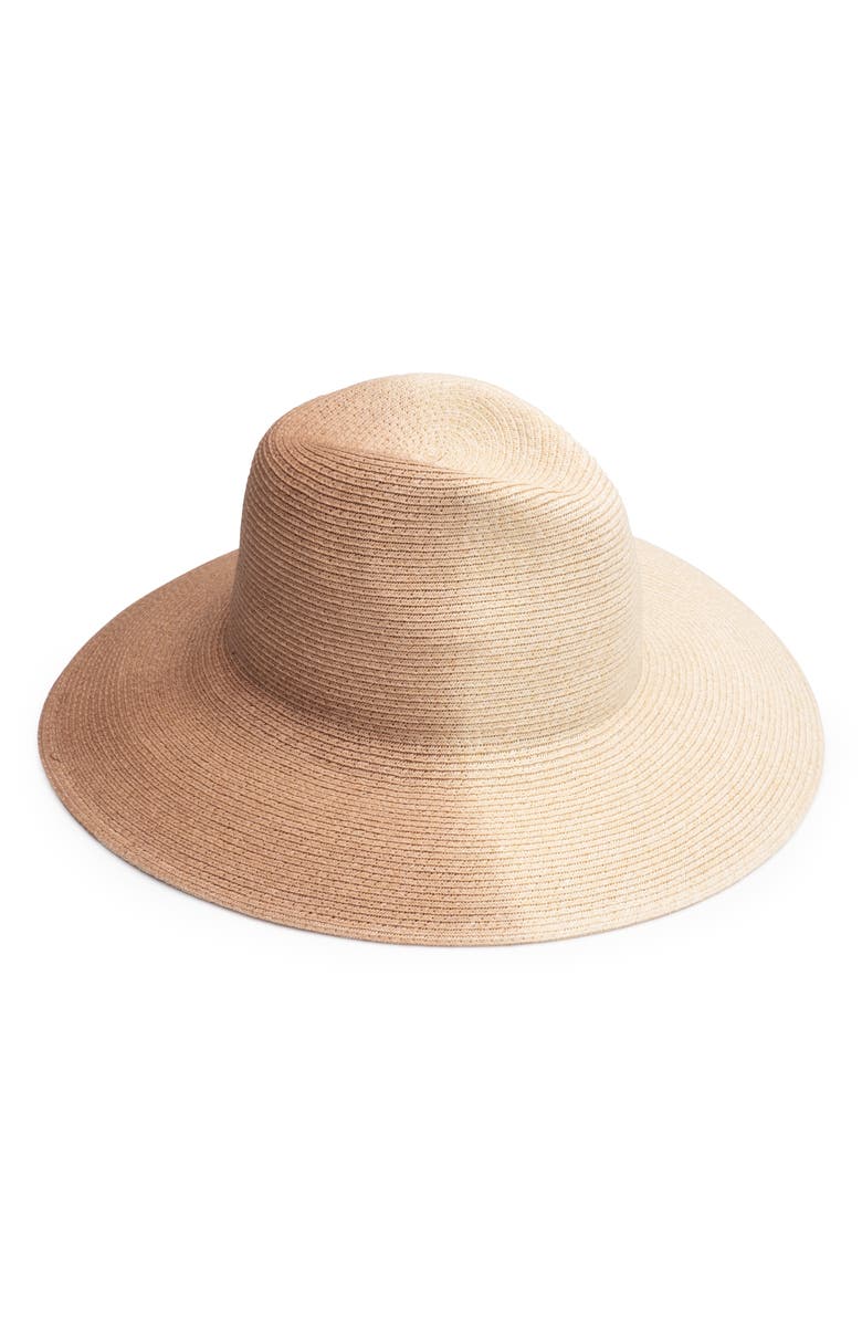 Eugenia Kim Emmanuelle Straw Sun Hat, Main, color, Natural/ Camel
