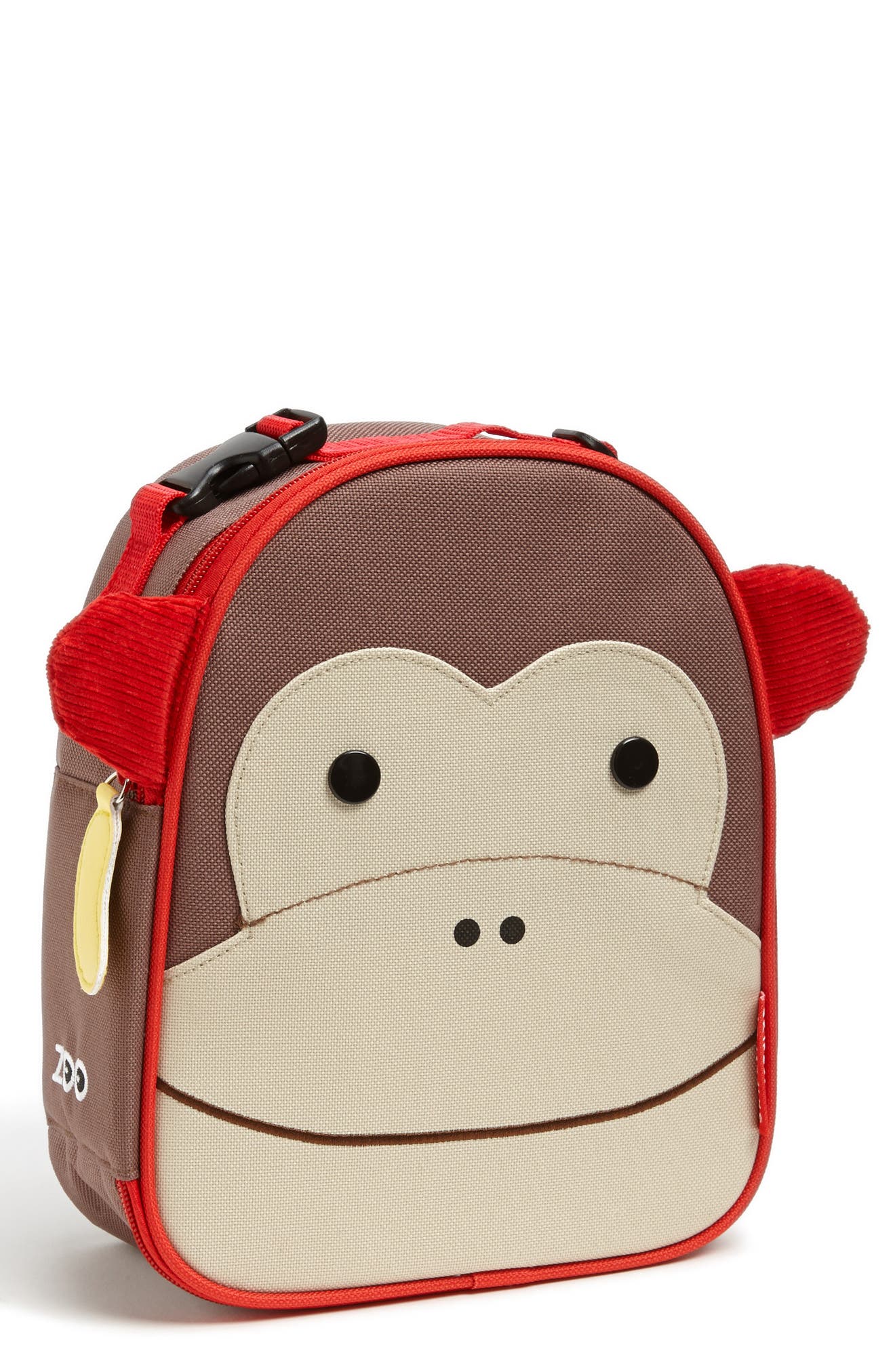 Skip Hop Zoo Insulated Lunchbox, Main, color, 