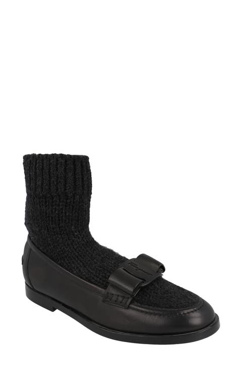 Vit Art Wool Sock Bow Loafer (Women)