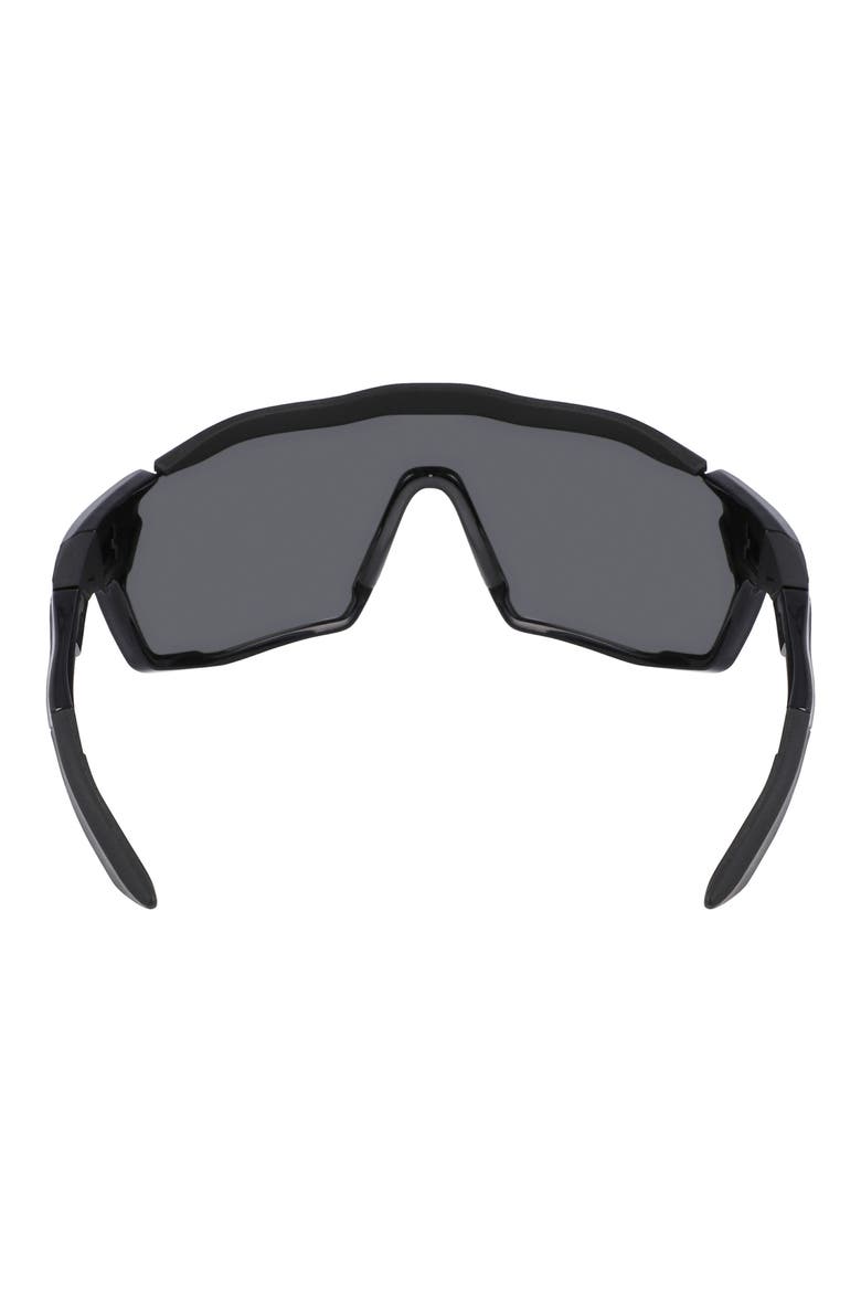Show x Rush 58mm Shield Sunglasses, Alternate, color, ANTHRACITE/ SILVER FLASH