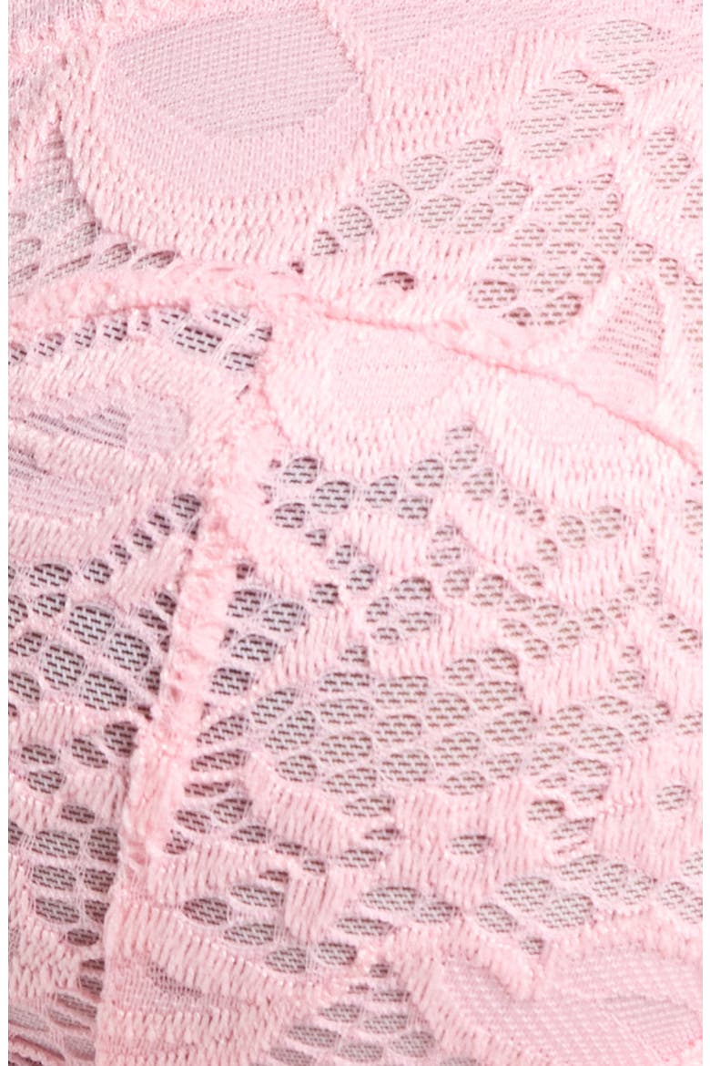 Lace Underwire Bra, Alternate, color, PETAL PINK