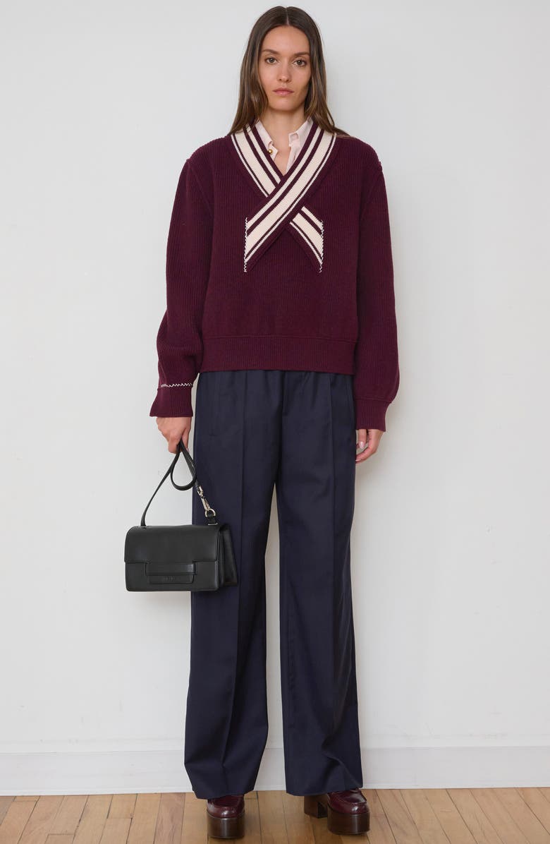 WE-AR4 The Accordion Leather Shoulder Bag, Alternate, color, Black