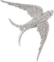 Bill Skinner Studio Pave Swallow Brooch