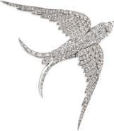 Bill Skinner Studio Pave Swallow Brooch