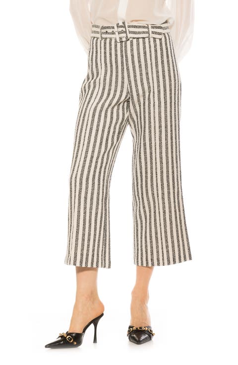 Caden Tweed Wide Leg Pants