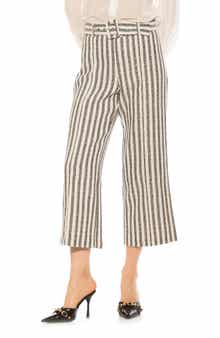 Alexia Admor Caden Tweed Wide Leg Pants