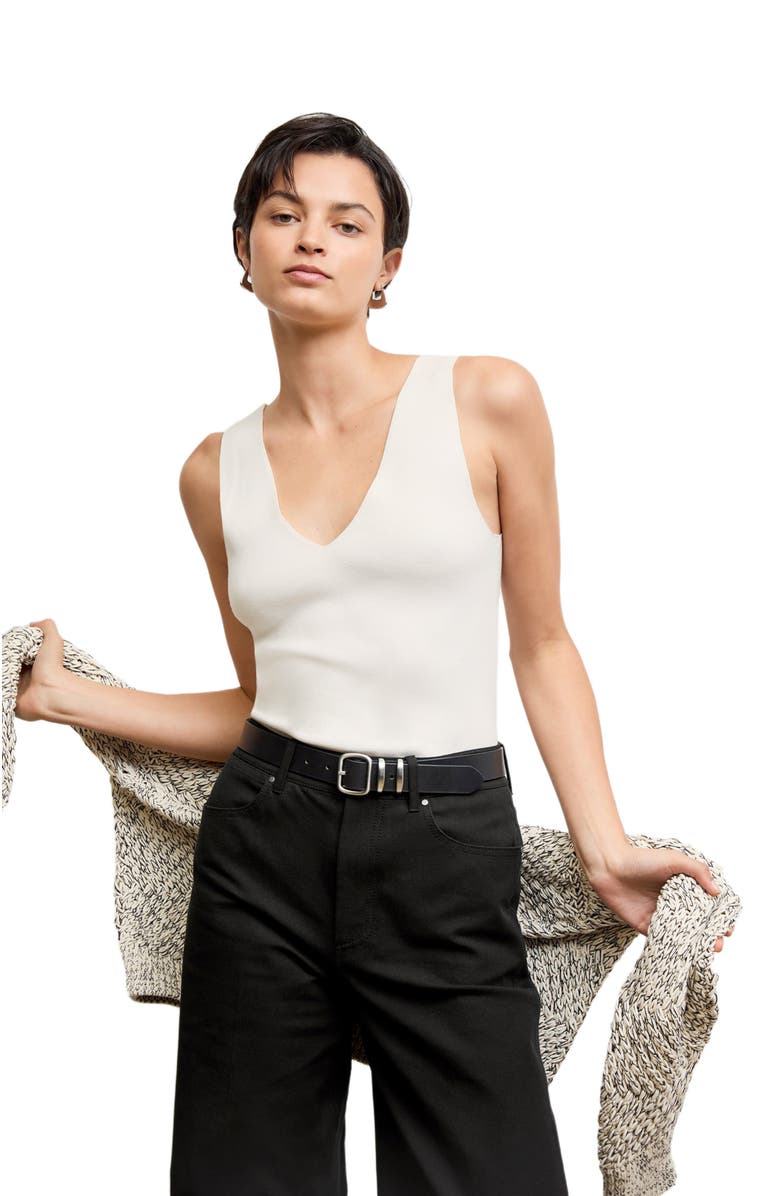 M.M.LaFleur Alecia V-Neck Tank - Eco 365Knit, Alternate, color, 