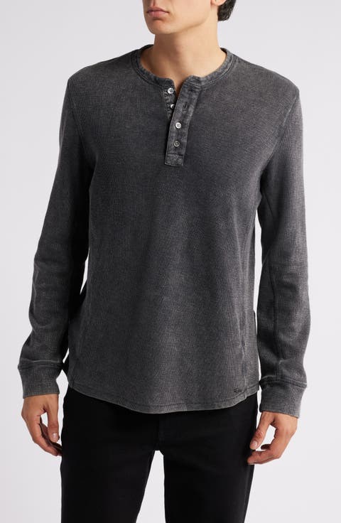 シンゾーン　MILITARY HENLEY PULLOVER BLACK N°370 Herman Henley in Black – L'ENSEMBLE