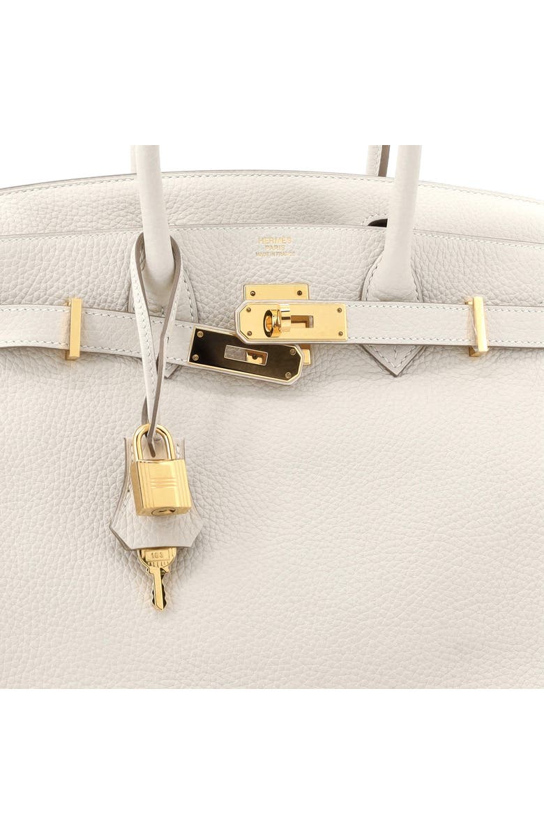 Pre-Owned Hermes Birkin Handbag Light Togo with Gold Hardware 30, Alternate, color,