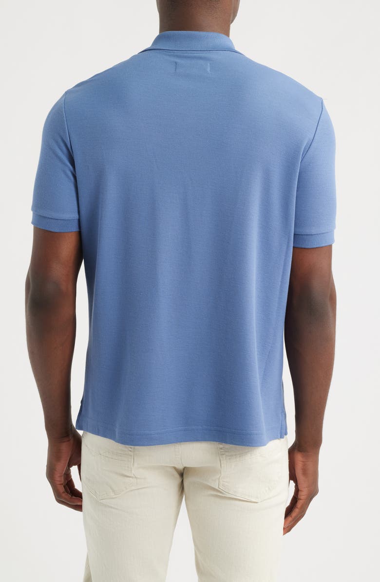 Nordstrom Pima Cotton Piqué Polo, Alternate, color, Blue Bijou