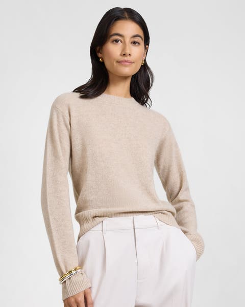 Featherweight Cashmere Crewneck Sweater