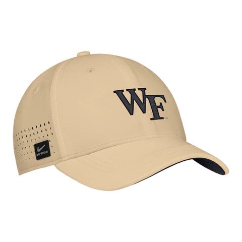 Men's Nike Gold Wake Forest Demon Deacons 2025 On-Field Performance Flex Hat