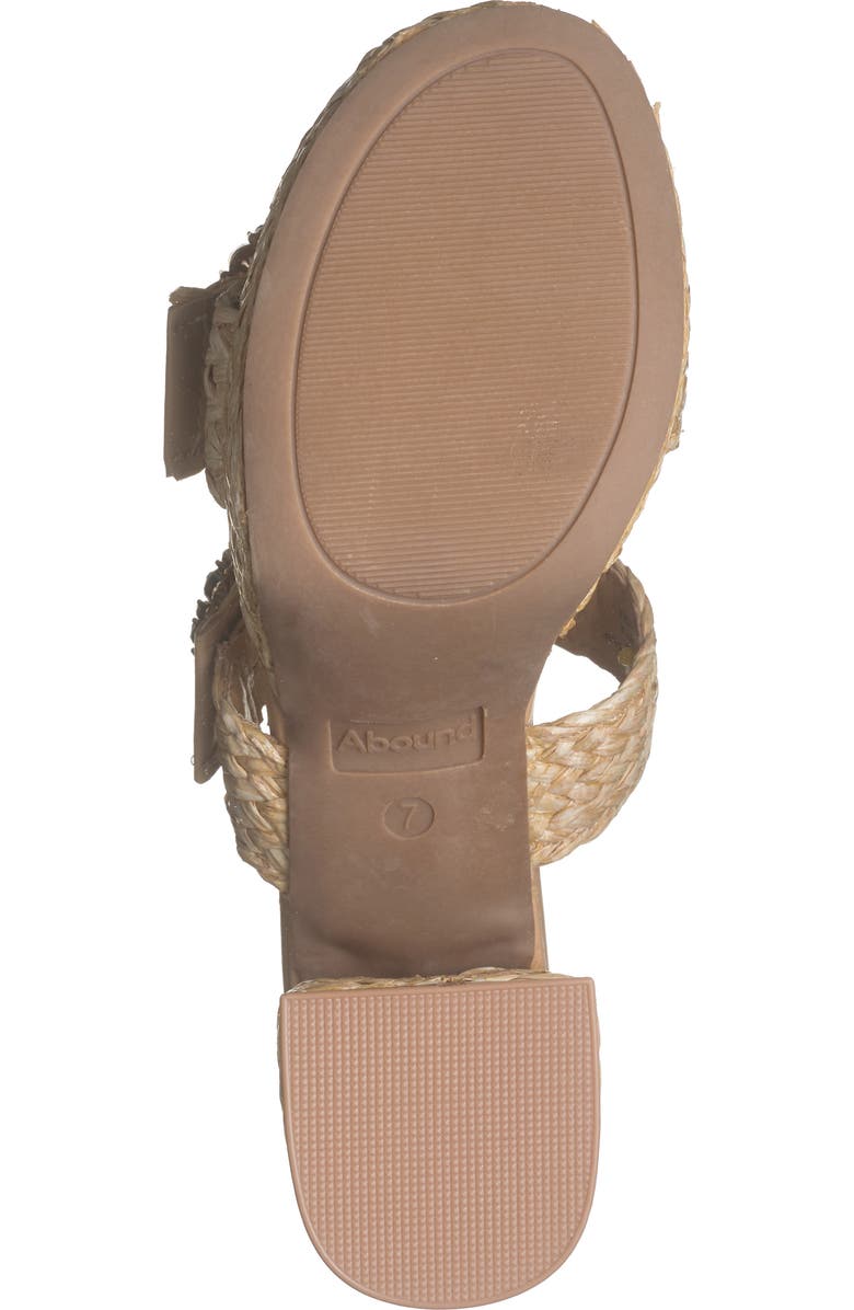 Abound Ronda Raffia Sandal, Alternate, color,