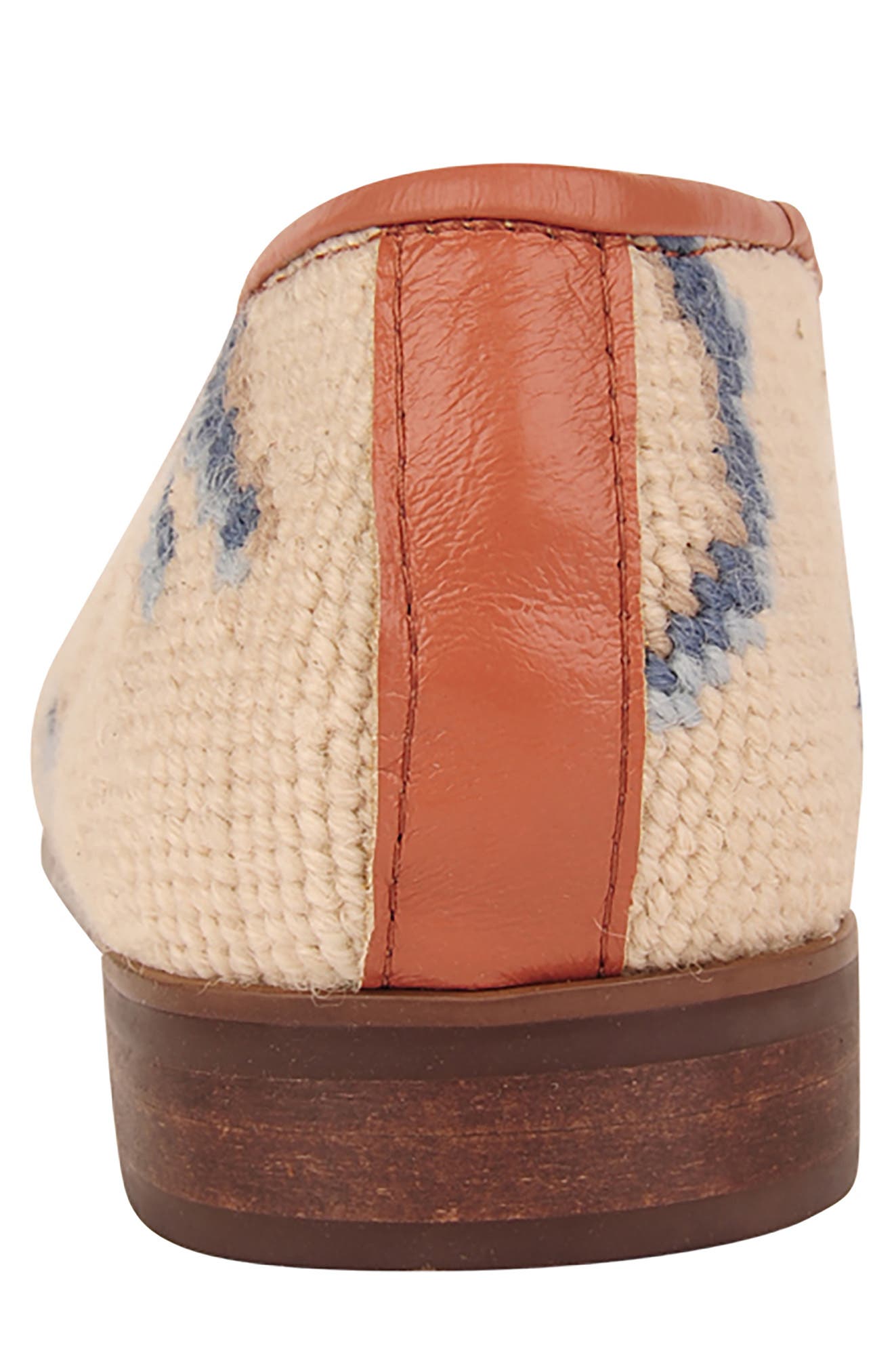 ByPaige BY PAIGE Needlepoint Crab Flat, Alternate, color, Tan