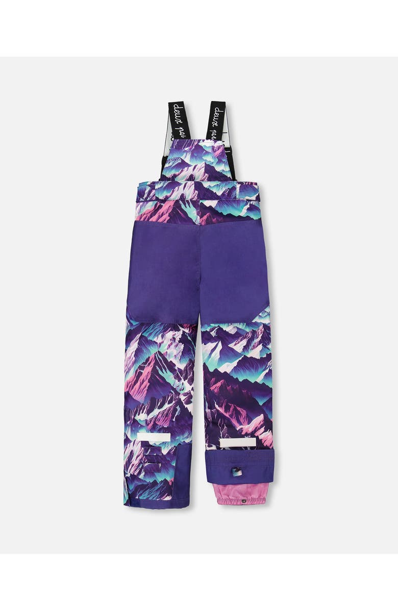 Deux par Deux Two-Piece Teknik Snowsuit Mountain, Alternate, color, Purple