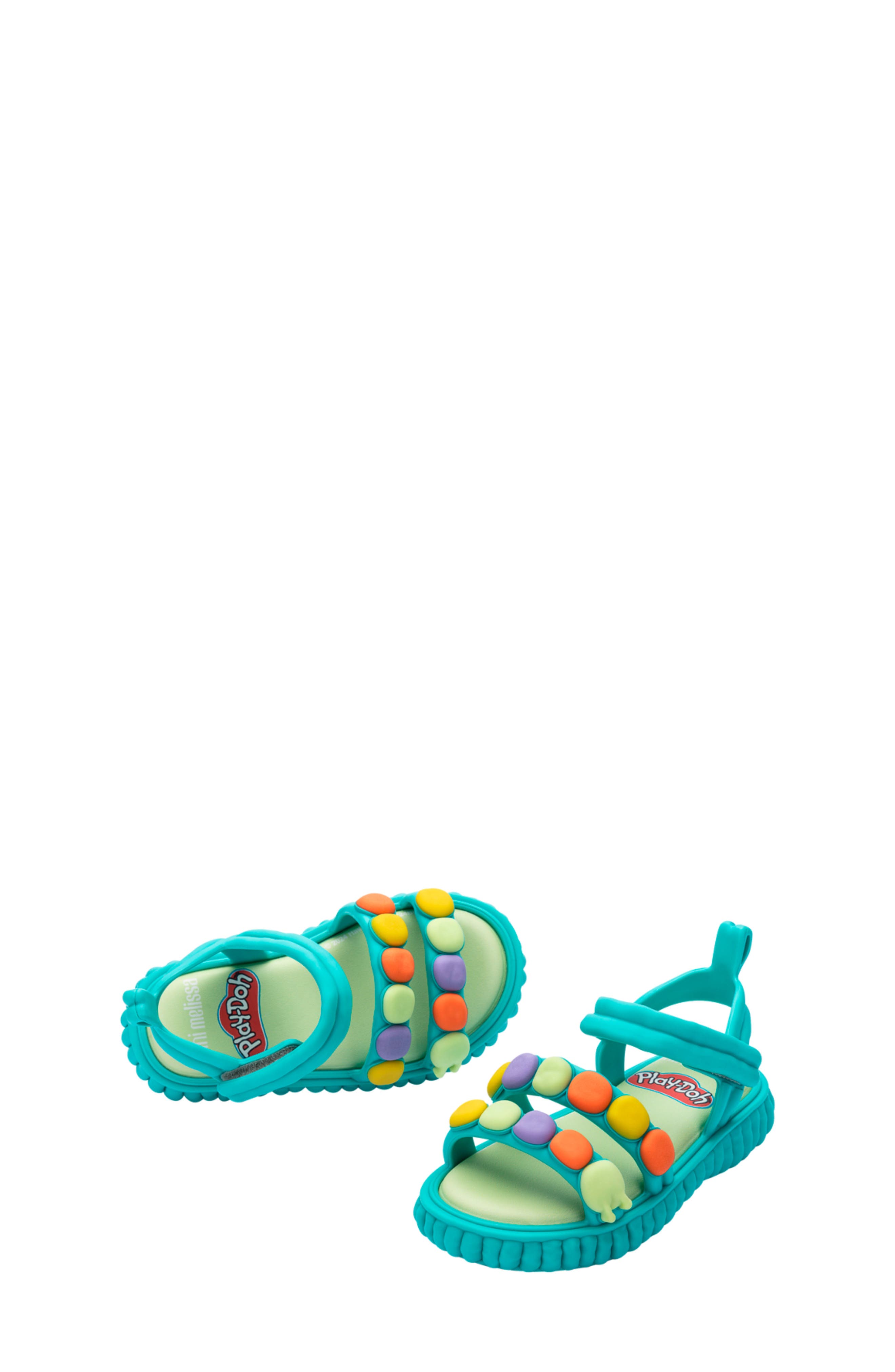 Mini Melissa Kids' Create Play Doh Sandal, Alternate, color, 