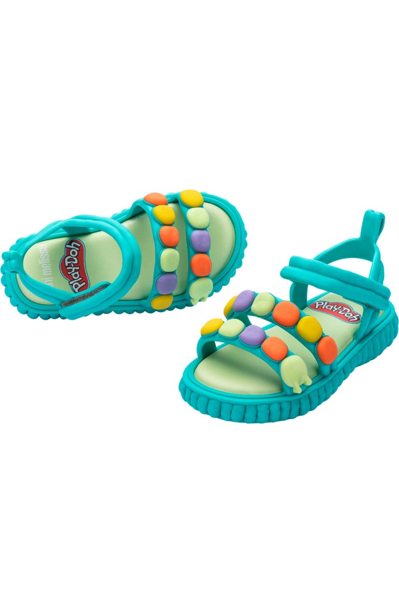 Mini Melissa Kids' Create Play Doh Sandal, Alternate, color,