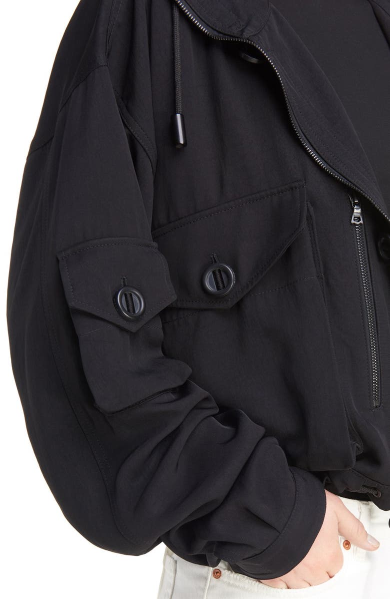 Acne Studios Loki Crop Jacket, Alternate, color, 