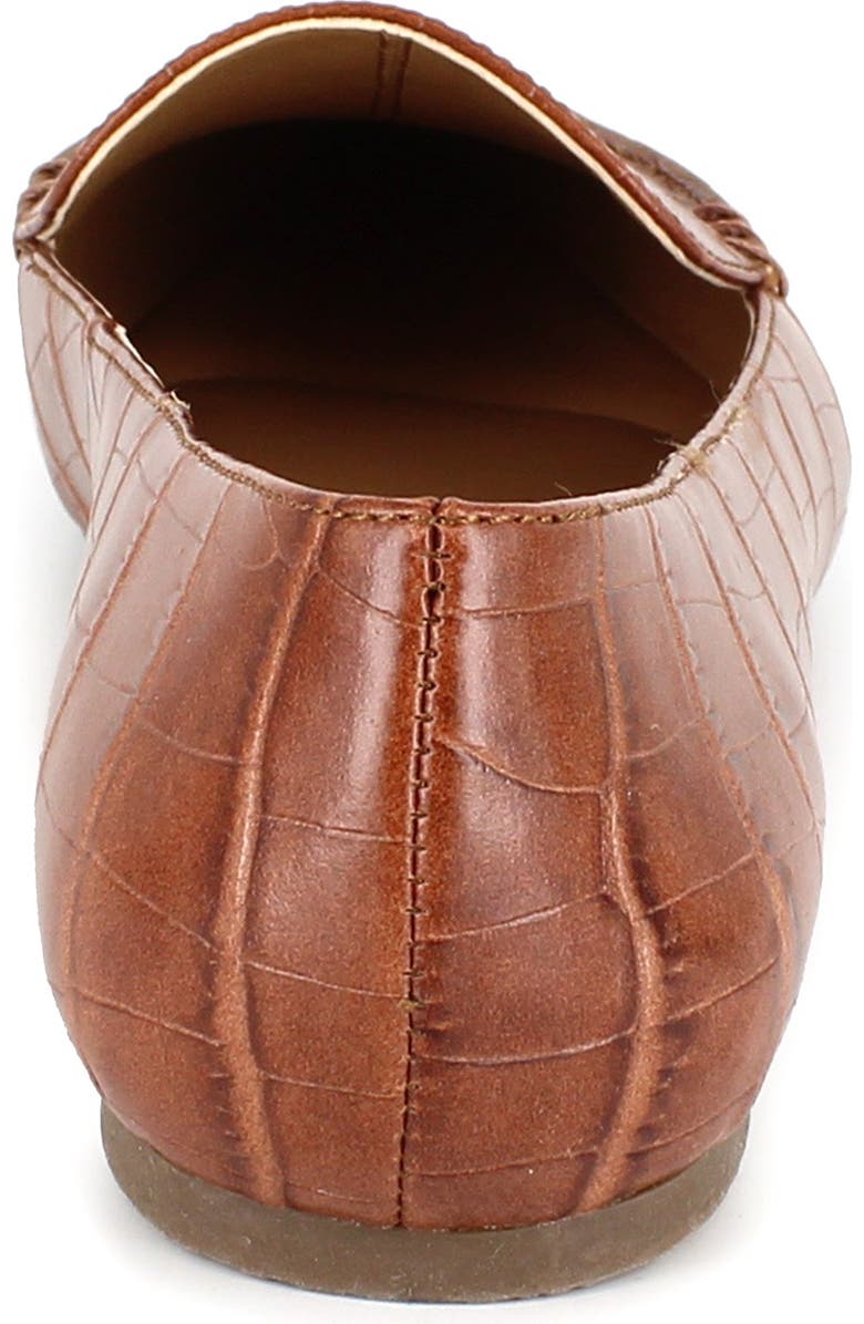 Esprit Blaire Croc Embossed Flat, Alternate, color,