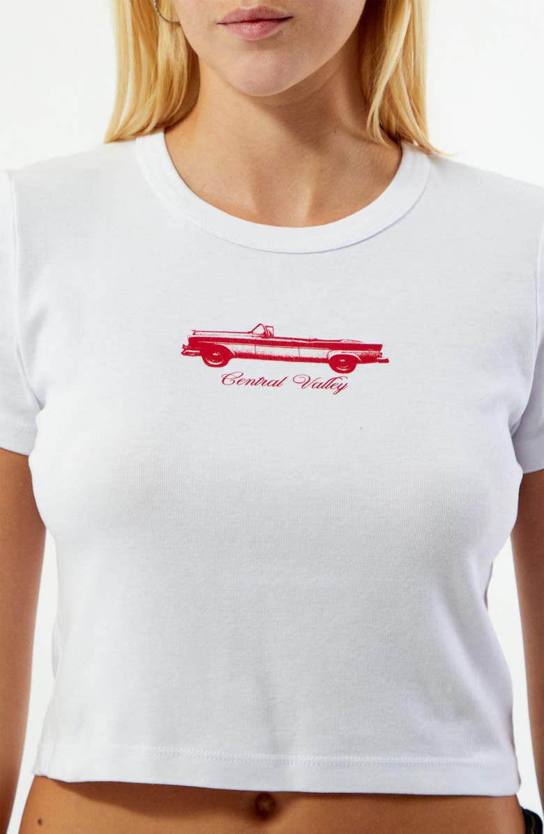 PacSun Central Valley Baby T-Shirt, Alternate, color, White