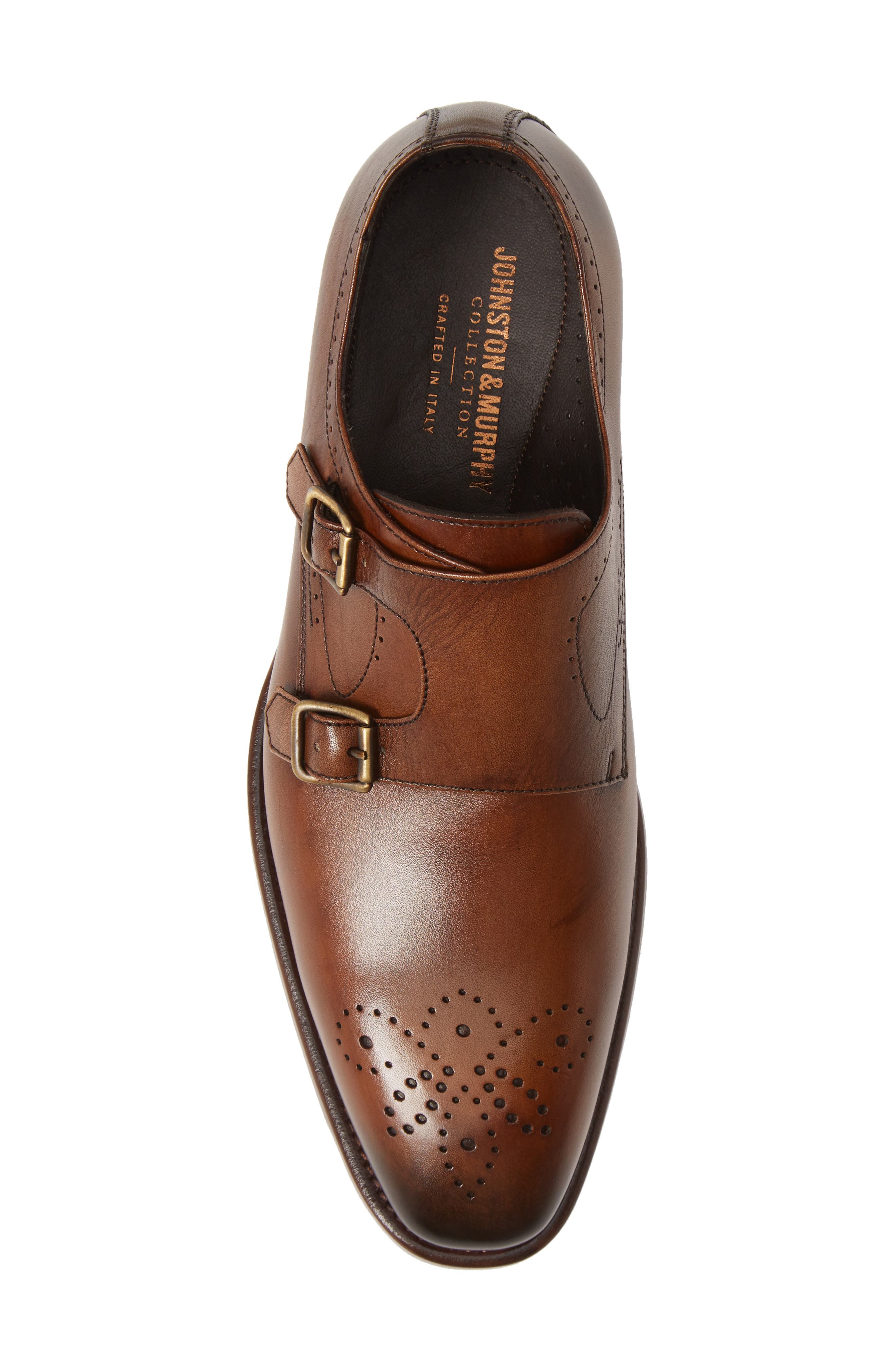 Johnston & Murphy Cormac Double Monk Strap Shoe, Alternate, color, 