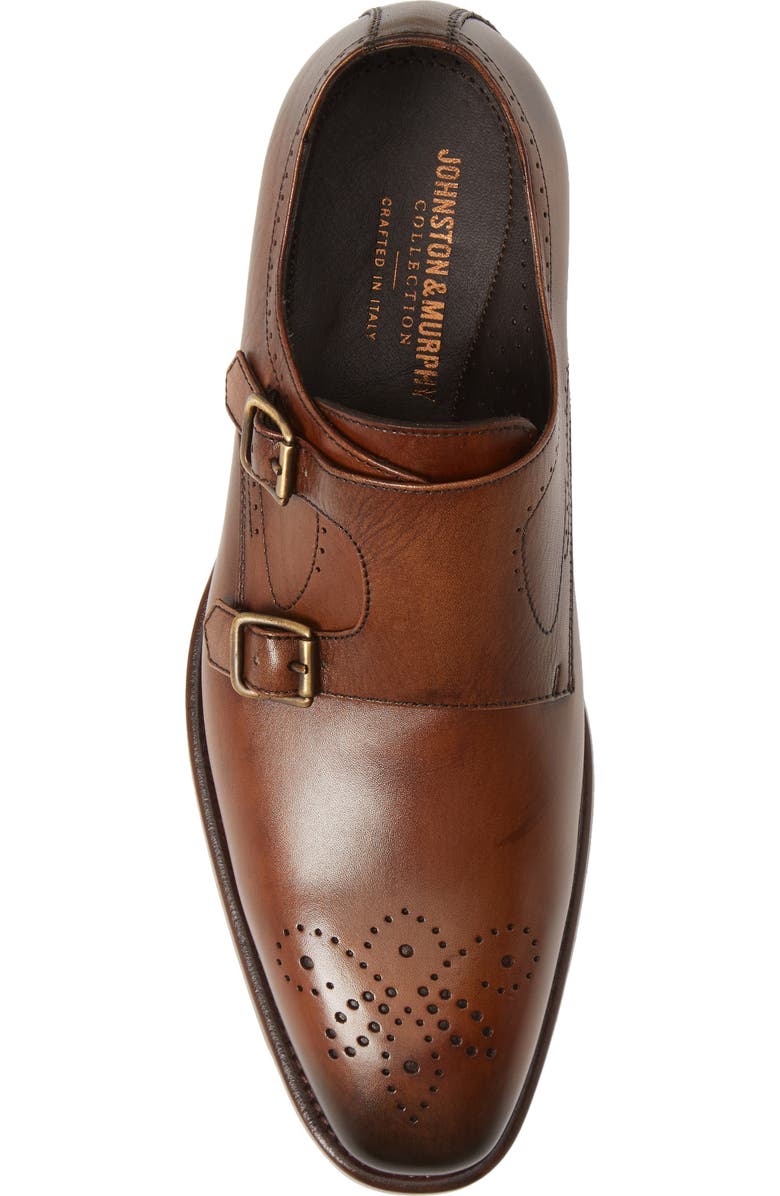 Johnston & Murphy Cormac Double Monk Strap Shoe, Alternate, color,