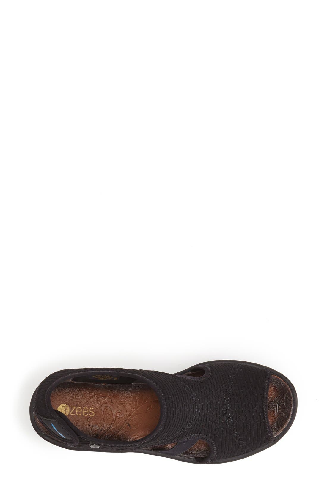 BZees 'Dream' Wedge Sandal, Alternate, color, 