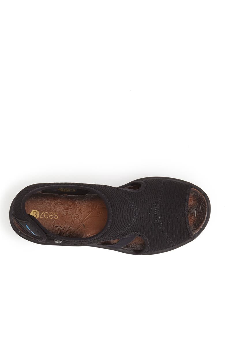 BZees 'Dream' Wedge Sandal, Alternate, color,