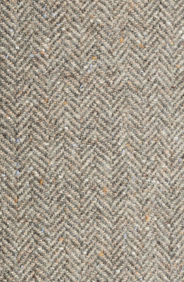 Elwood Manor Herringbone Tweed Wool & Silk Coat, Alternate, color, 