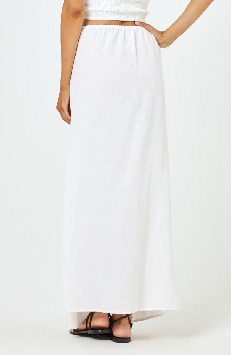 LSPACE Summer Feels Drawstring Waist Skirt, Alternate, color, 