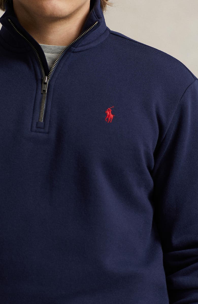 Polo Ralph Lauren Quarter Zip Fleece Pullover, Alternate, color,