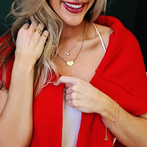 Bowood Lane Melania Necklace In Gold
