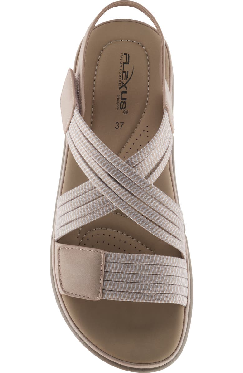 Flexus by Spring Step Crossbeam Sandal, Alternate, color, Blush