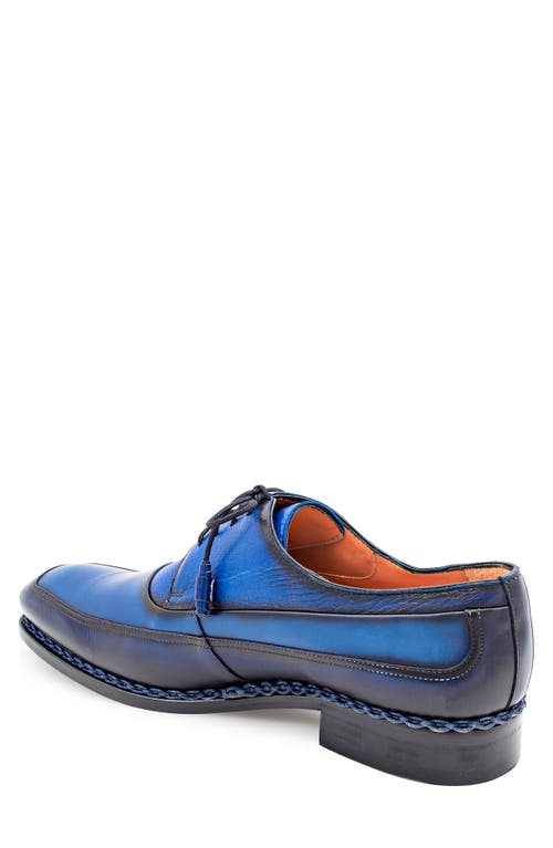 Mezlan Bowery Derby In Blue