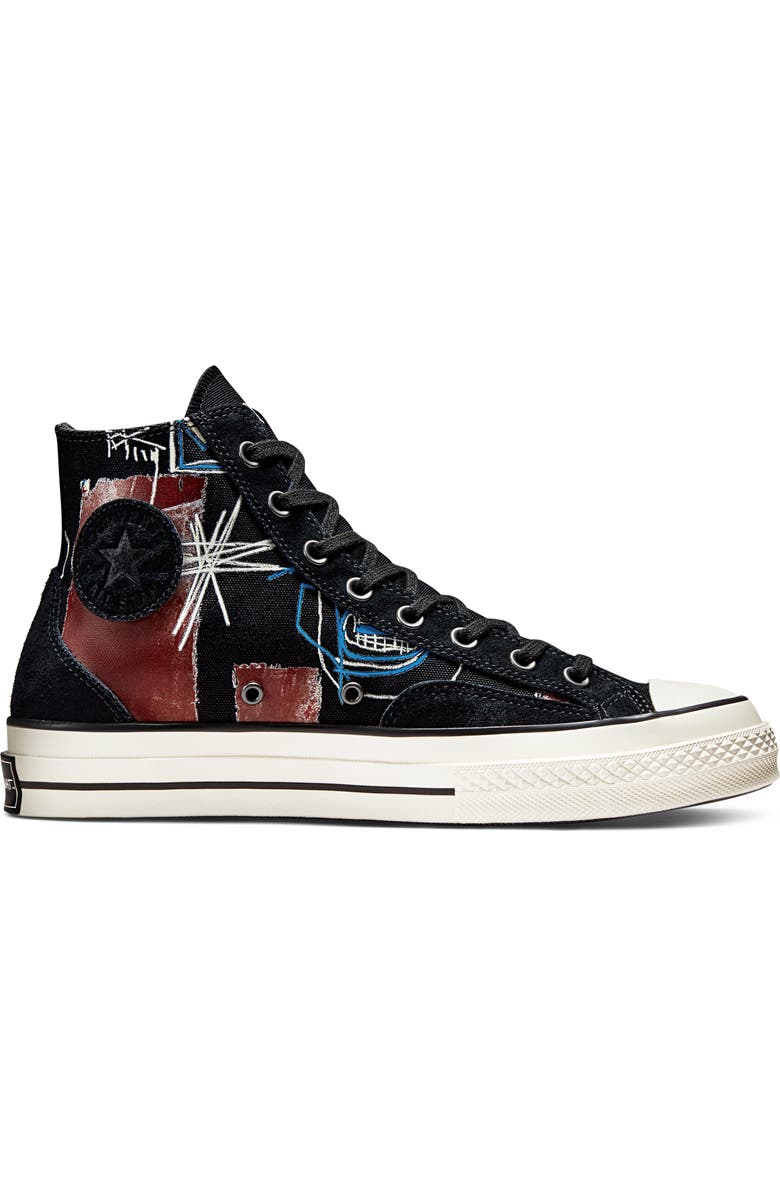 Converse x Jean-Michel Basquiat Chuck Taylor<sup>®</sup> All Star<sup>®</sup> 70 High Top Sneaker, Alternate, color,
