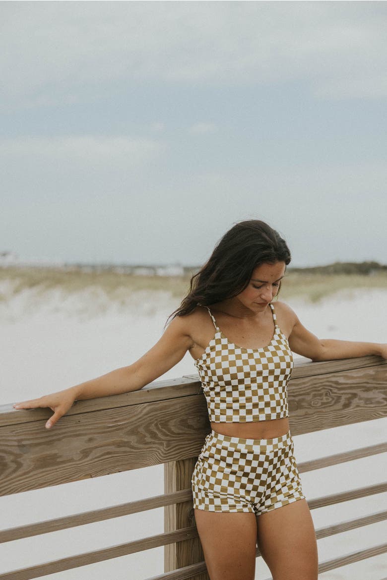 Myrtle High Waisted Shorts, Alternate, color, Ivory