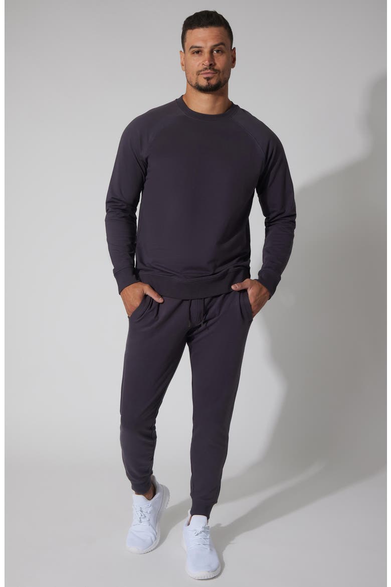 Mini Zurry Reunion Crewneck Sweatshirt, Alternate, color, MOONLESS NIGHT