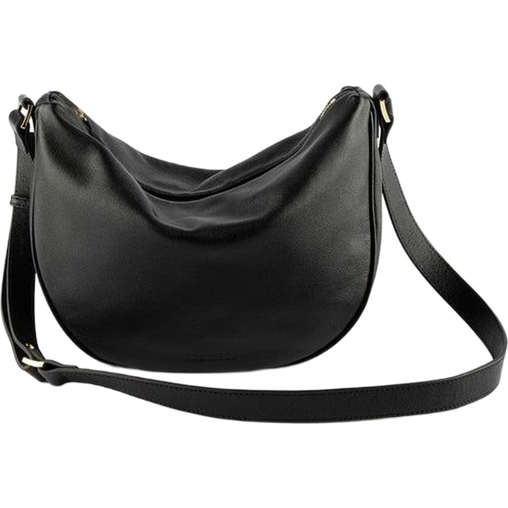 Gigi Pip Drew Genuine Leather Slouchy Bag in Black  product