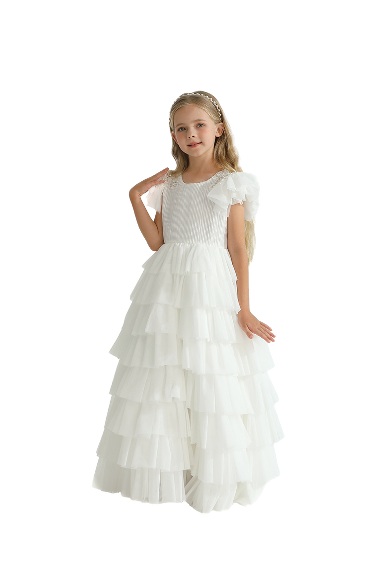 Abbyfield Dress, Alternate, color, White