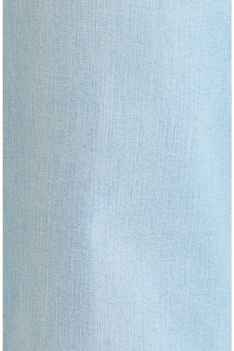 Le Slim Raw Hem Palazzo Jeans, Alternate, color, HUSH RAW AFTER