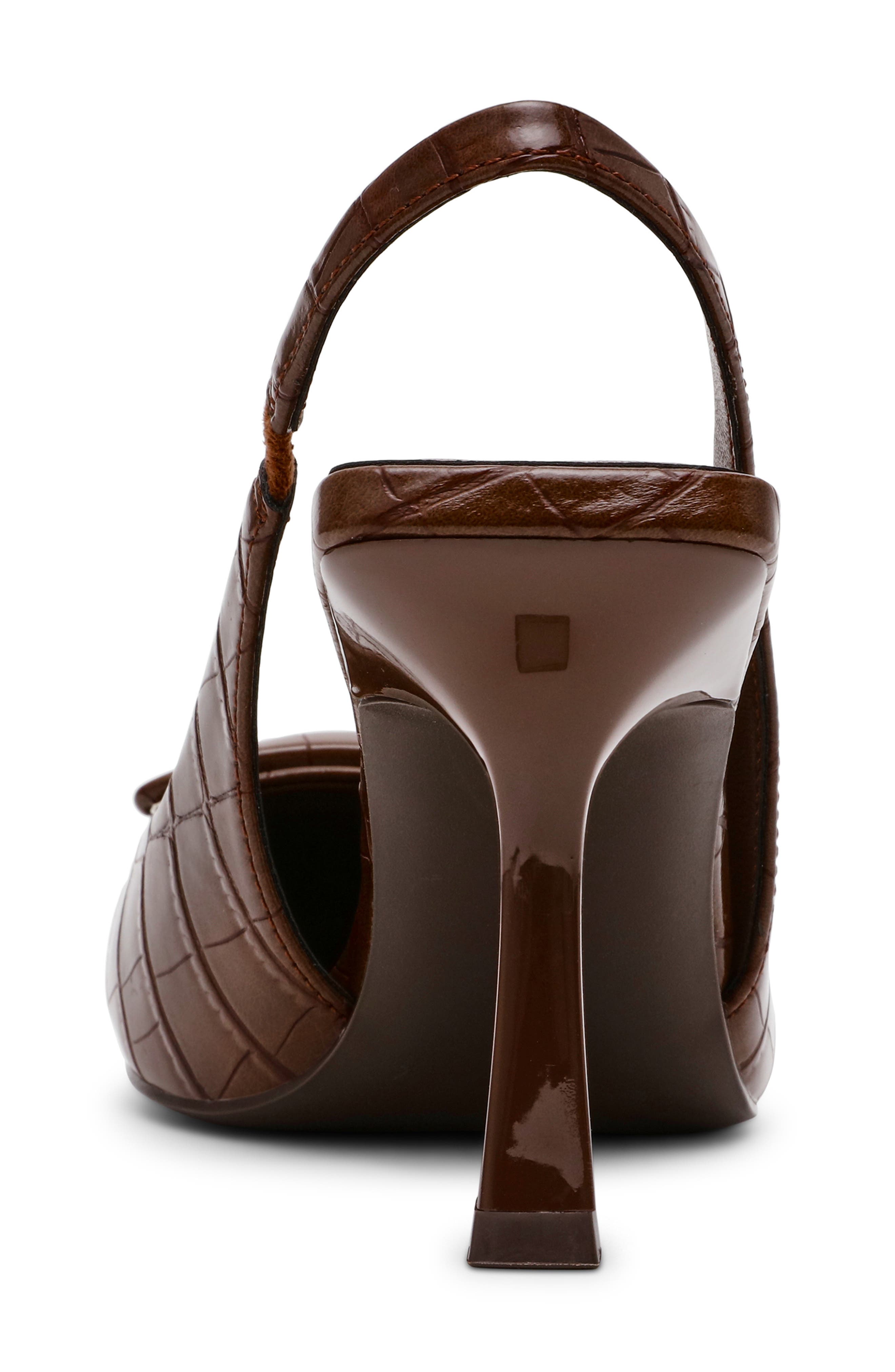 Ilani Slingback Pump, Alternate, color, BROWN CROCO PU