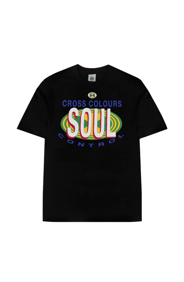 Cross Colours Soul Control T-Shirt, Alternate, color, Black