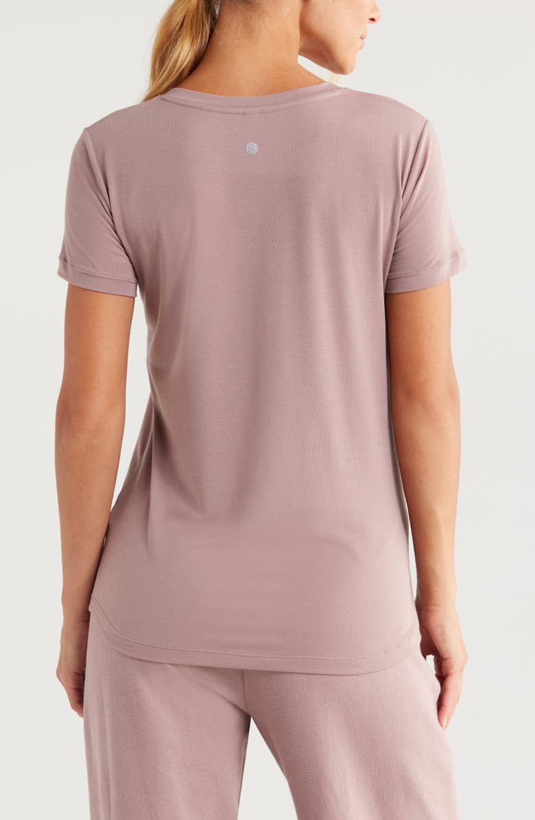 Zella Breathe Active T-Shirt, Alternate, color, Purple Moon