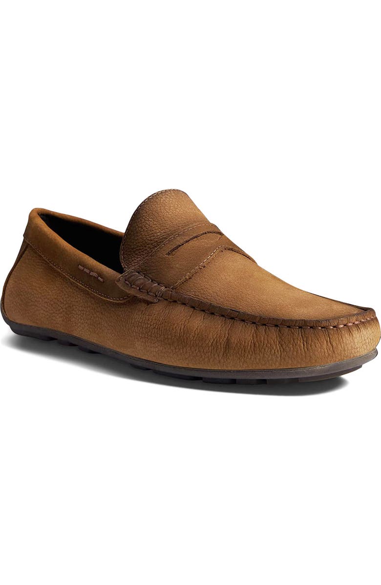 Marc Joseph New York Nebraska Penny Loafer, Main, color, Havana Brown