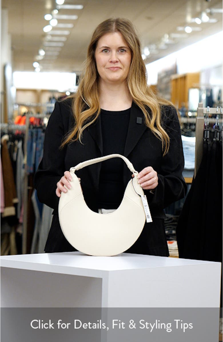 Faux Leather Hobo Bag, sales video thumbnail